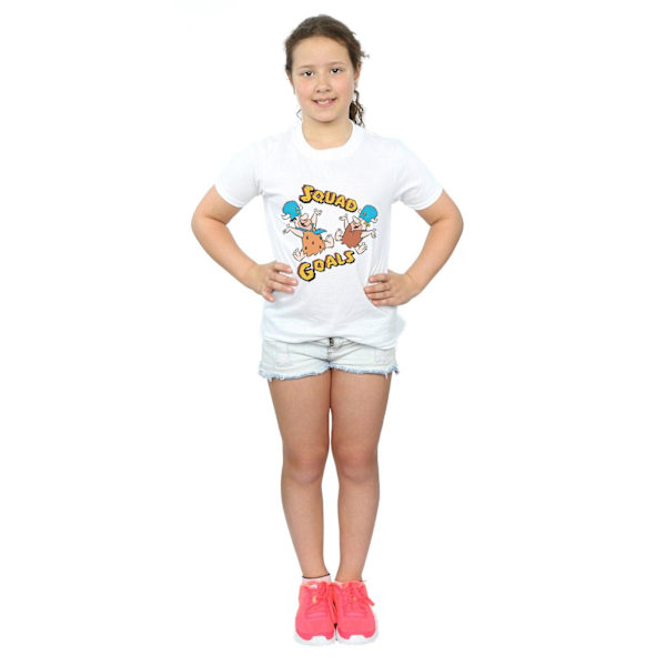 The Flintstones Girls Squad Goals Bomull T-shirt 12-13 år Vit White 12-13 Years