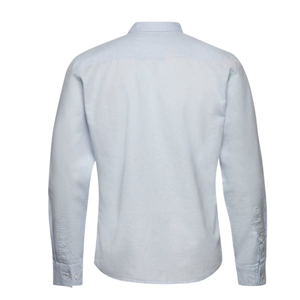 Tee Jays Herr Perfekt Långärmad Oxford Skjorta L Vit White L