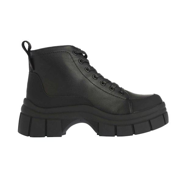 Rocket Dog Dam/Damer Trusty Snörning Platå Ankelstövlar 8 Black 8 UK