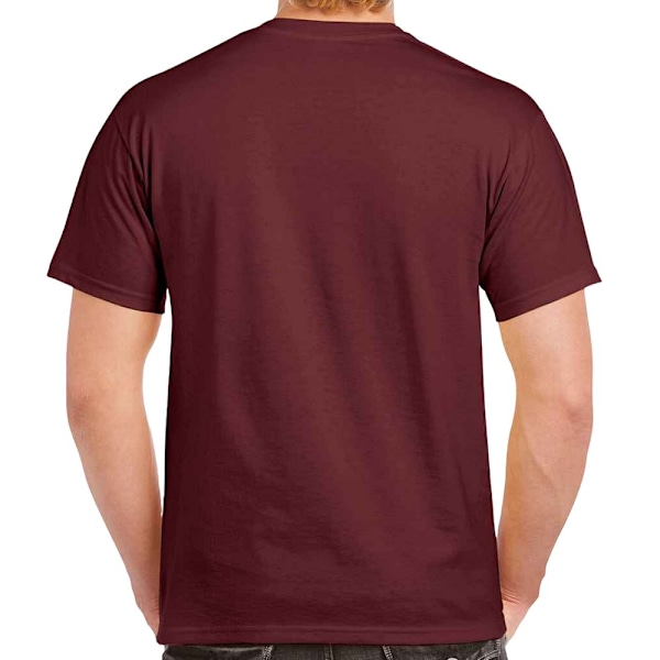 Gildan Herr Heavy Cotton T-Shirt S Marinblå Navy S