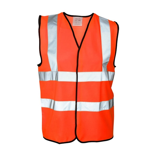 Absolute Apparel Hi Vis Väst för Herr (2-pack) M Orange Orange M