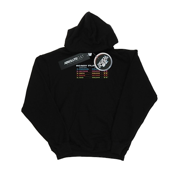 Ready Player One Pojkar 8-Bit Scoreboard Hoodie 12-13 År Svart Black 12-13 Years