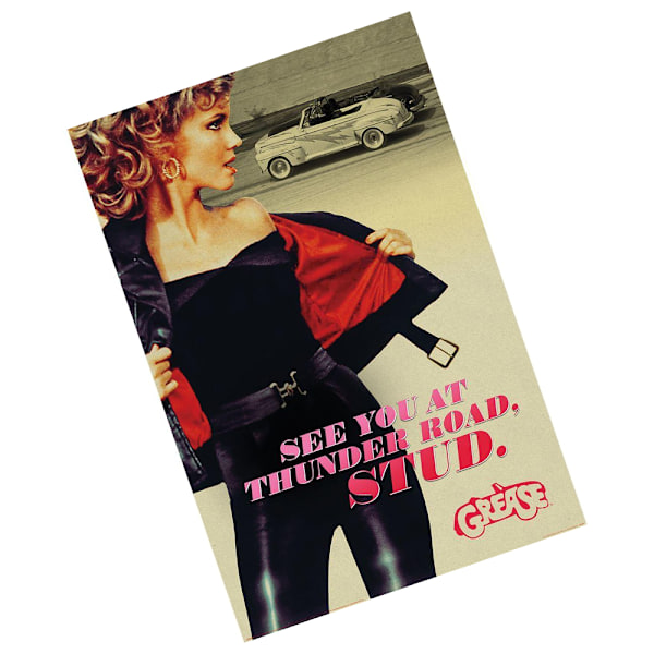 Grease See You At Thunder Road Stud Maxi Poster 91,5 cm x 61 cm M Multicoloured 91.5cm x 61cm