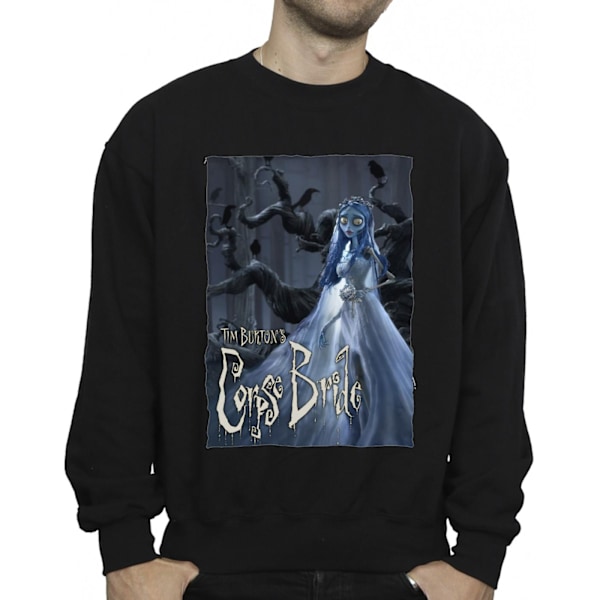 Corpse Bride Herr Bröllopsklänning Poster Sweatshirt S Svart Black S