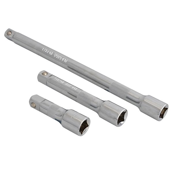 Bluespot Tools 1/2 tum Fyrkantsfäste CV Förlängningsstång Set 3 Delar Multi Colour One Size