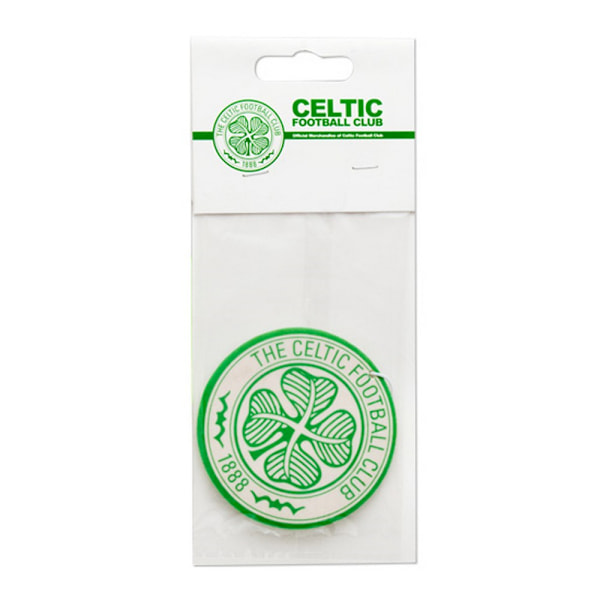 Celtic Official Crest Luftfräschare One Size Vit/Grön White/Green One Size