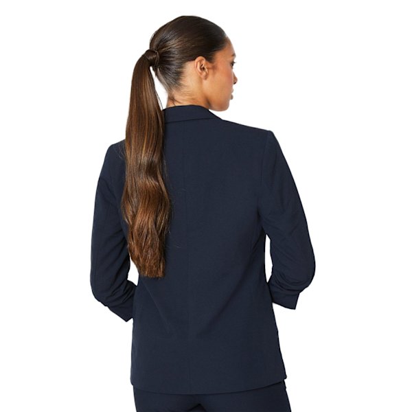 Dorothy Perkins Damruched Blazer för kvinnor/damer 14 UK Marinblå Navy 14 UK