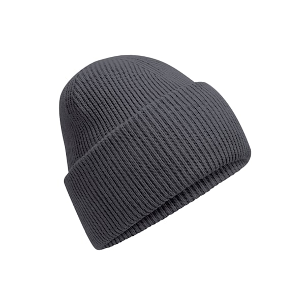 Beechfield Unisex Vuxen Klassisk Djup Manschett Mössa En Storlek Grafitgrå Graphite Grey One Size