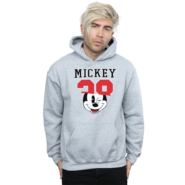 Disney Herr Mickey Mouse Split 28 Hoodie XXL Sports Grey Sports Grey XXL