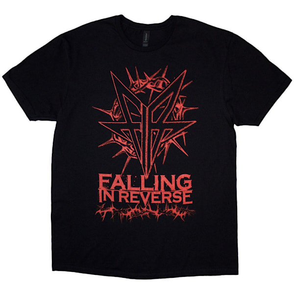 Falling In Reverse Unisex Vuxen Thorns T-shirt XL Svart Black XL