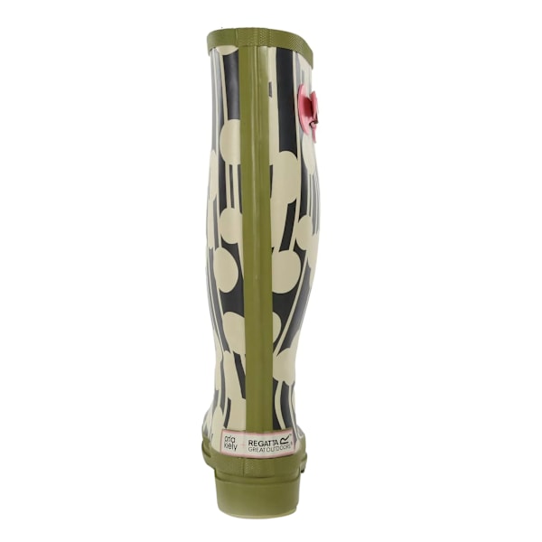 Regatta Dam/Dam Orla Kiely Tree Wellington Boots 4 UK Gre Green 4 UK