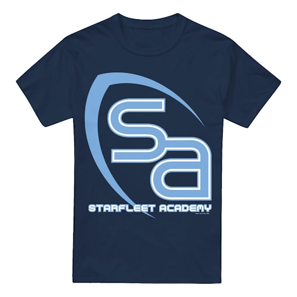 Star Trek Herr SA Logo T-Shirt XL Marinblå Navy XL