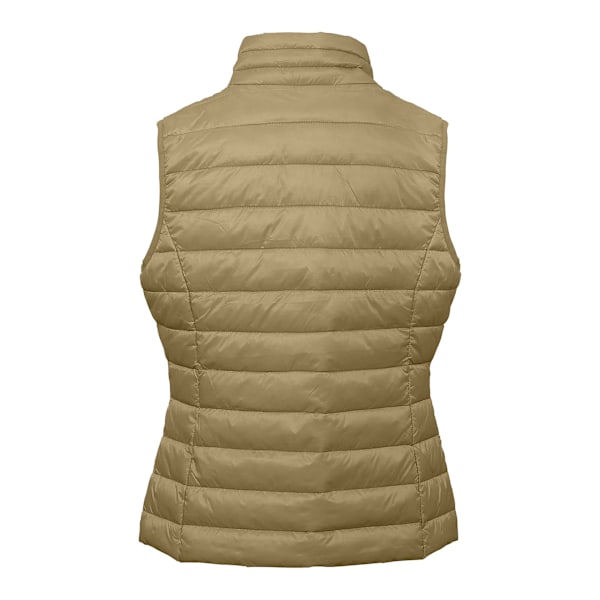 2786 Dam/Dam Terrain Sleeveless Padded Gilet M Khaki Khaki M