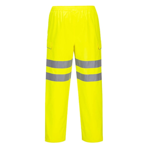 Portwest Hi-Vis Regnbyxor för Herr XL R Gul Yellow XL R