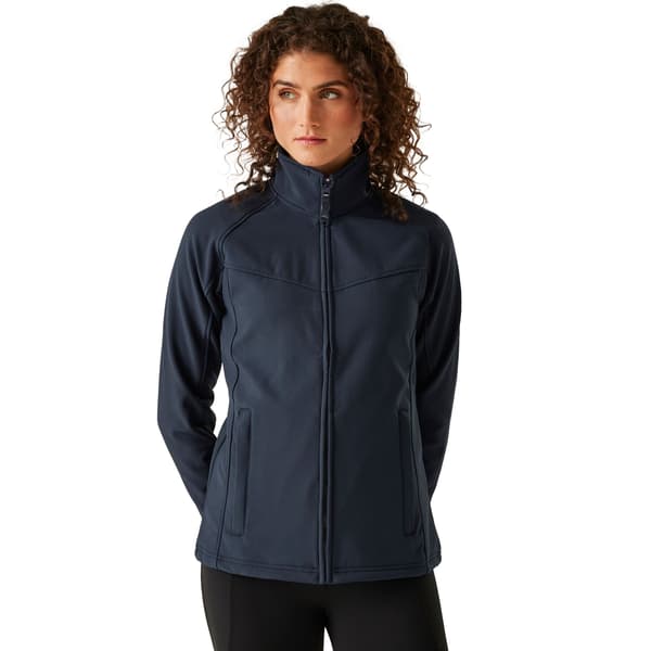Regatta Professional Uproar Softshell Vindtät Jacka för Dam All Black 16