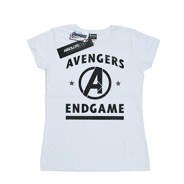 Marvel Womens/Ladies Avengers Endgame Varsity Bomull T-shirt XL White XL