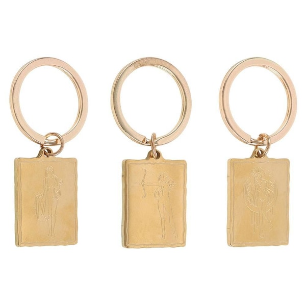 Something Different Goddess Talisman Nyckelring (24-pack) One S Gold One Size