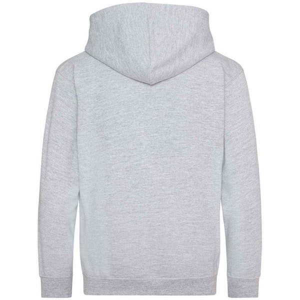 Awdis Barn/Barn Heather Full Zip Hoodie 5-6 År Heather Heather Grey 5-6 Years