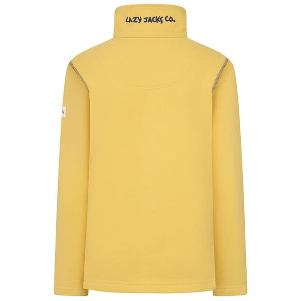 Lazy Jacks Dam/Dam Logotyp Full Zip Tröja 8 UK Citron Lemon 8 UK