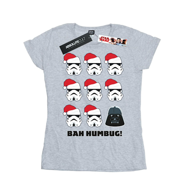 Star Wars Dam/Damer Jul Humbug Bomull T-shirt M Sport Sports Grey M