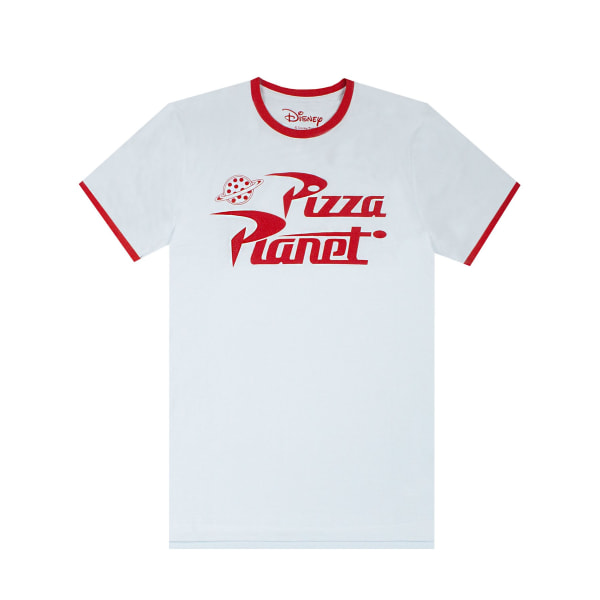 Toy Story Herr Ringer Pizza Planet T-shirt 3XL Vit/Röd White/Red 3XL