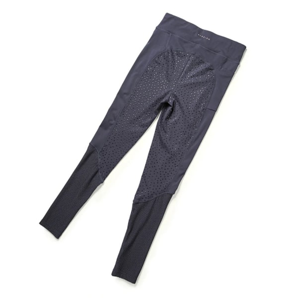 Aubrion Rhythm Mesh ridbyxor för barn/ungdomar 15-16 år Navy 15-16 Years