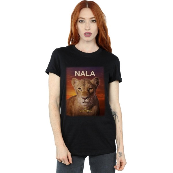 Disney Dam/Damer The Lion King Film Nala Poster Bomull Pojkvän Black 4XL