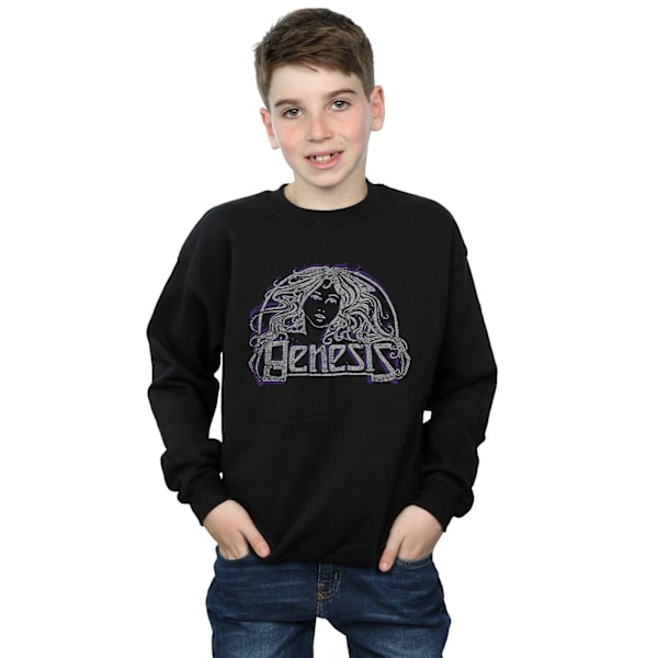 Genesis Boys Nuevo Girl Sweatshirt 7-8 år Svart Black 7-8 Years