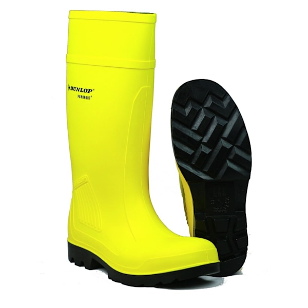 Dunlop C462241 Purofort Full Safety Standard / Herrstövlar / Säkerhetsstövlar Yellow 9 UK
