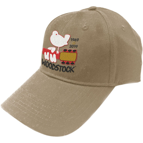 Woodstock Unisex Vuxen Logotyp Baseballkeps One Size Sand Sand One Size