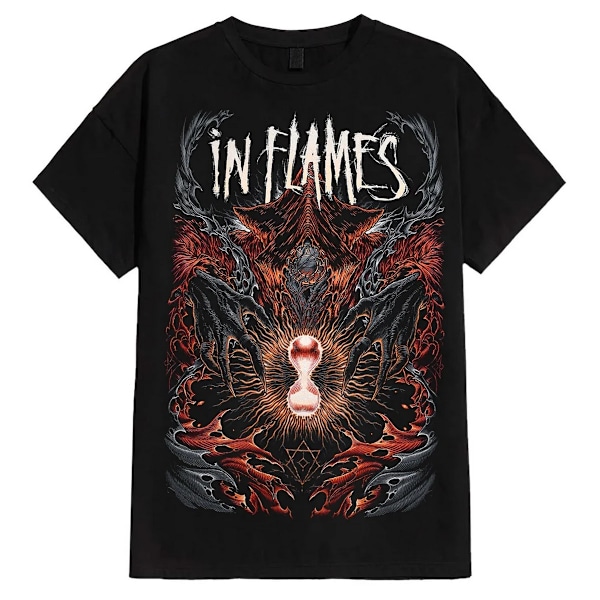 In Flames Unisex Vuxen Ghost In My Head T-Shirt M Svart Black M