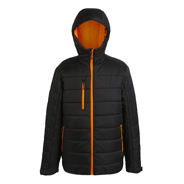 Regatta Navigate Thermal Padded Jacket M Svart/Orange Pop Black/Orange Pop M