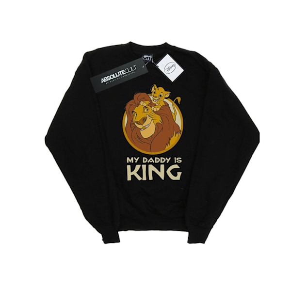 Disney Boys The Lion King Min Pappa Är Kung Sweatshirt 12-13 År Black 12-13 Years