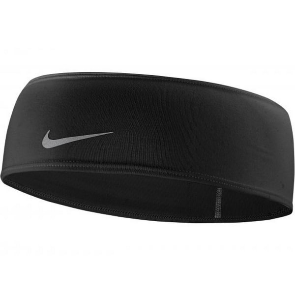 Nike 2.0 Swoosh Dri-FIT Pannband One Size Svart/Silver Black/Silver One Size