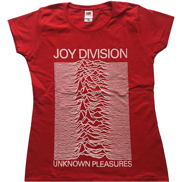 Joy Division Dam/Damer Okänd Nöjen Bomull T-shirt M R Red M