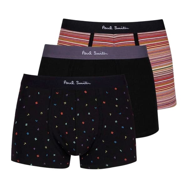 Paul Smith Herr Boxer Briefs med blandade mönster (3-pack) S Mul Multicoloured S