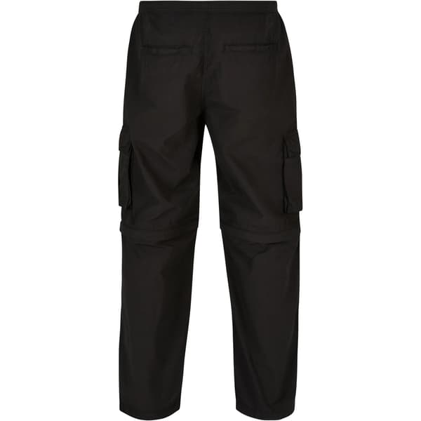 Urban Classics Zip-Off Cargobyxor för män L Svart Black L