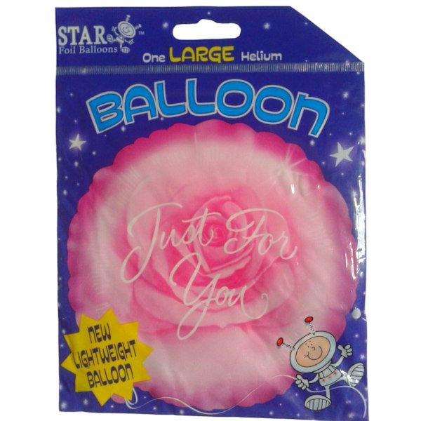 Star Just For You Ros Alla Hjärtans Dag Folieballong Set One Siz Pink One Size