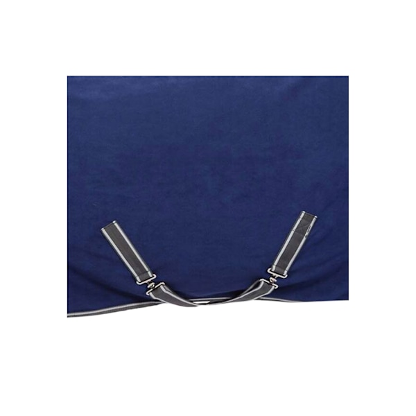 Weatherbeeta Fleece Cooler Standard Neck Turnout Rug 6ft 3 Dark Dark Blue/Grey/White 6ft 3