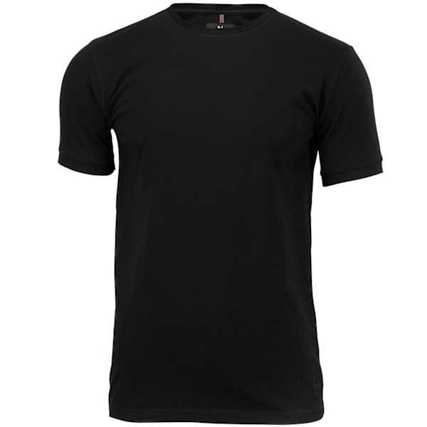 Nimbus herr Danbury Pique kortärmad T-shirt 4XL svart Black 4XL