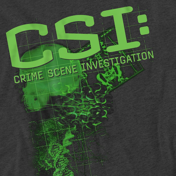 CSI Unisex Vuxen Bevis T-Shirt M Kolgrå Charcoal M