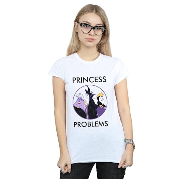 Disney Womens/Ladies Villains Princess Headaches Bomull T-shirt White M