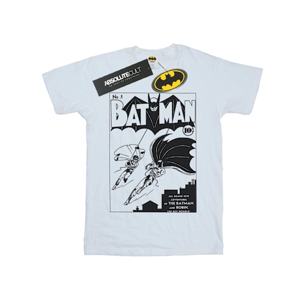 DC Comics Herr Batman No. 1 Mono T-shirt 4XL Vit White 4XL