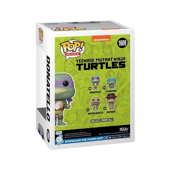 Funko POP! Donatello-figur En Storlek Grön Green One Size