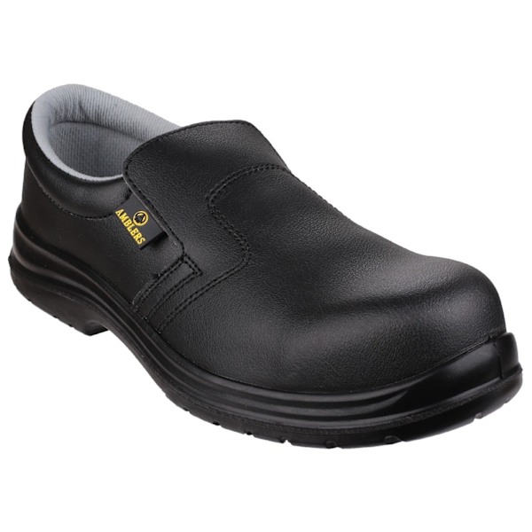 Amblers Safety FS661 Unisex Slip On Säkerhetsskor 9 UK Svart Black 9 UK