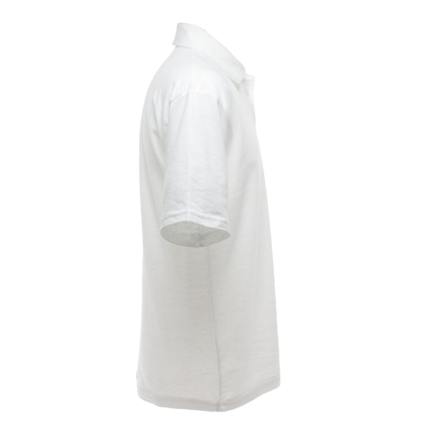 UCC 50/50 Herr Pique Kortärmad Polotröja XL Vit White XL