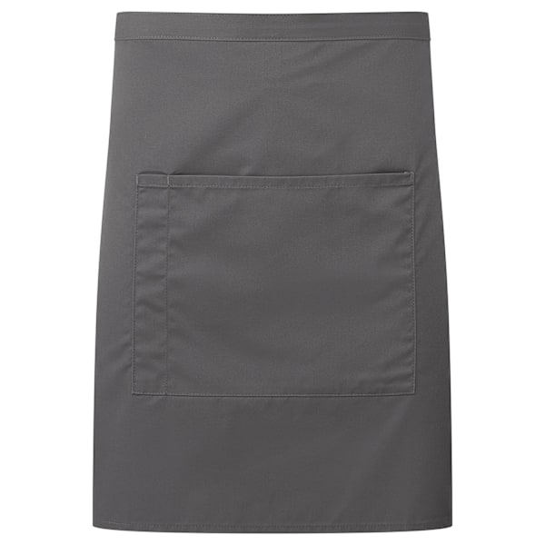 Premier Colours Förkläde med Framficka, En Storlek, Mörkgrå Dark Grey One Size
