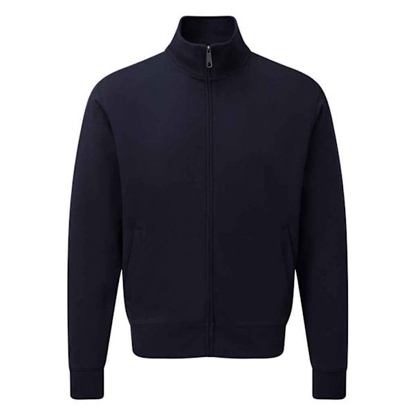 Russell Herr Authentic Sweat Jacket 4XL Fransk Marinblå French Navy 4XL