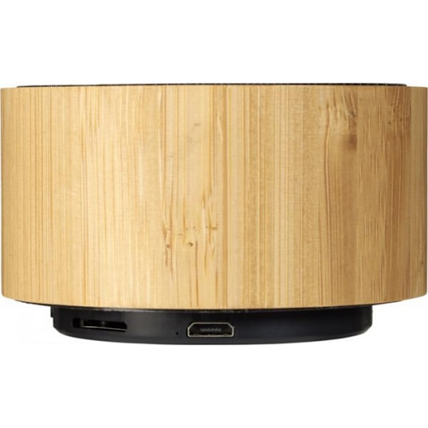Avenue Cosmos Bambu Bluetooth-högtalare One Size Trä/Solid Svart Wood/Solid Black One Size