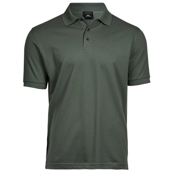 Tee Jays Herr Luxury Stretch Kortärmad Polotröja M Deep Gre Deep Green M